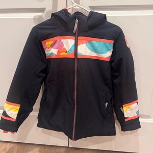 Colorful Patterned Spyder Ski and Snowboard Jacket